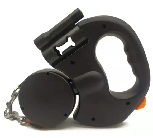 Retractable Dog Leash with LED Safety Light